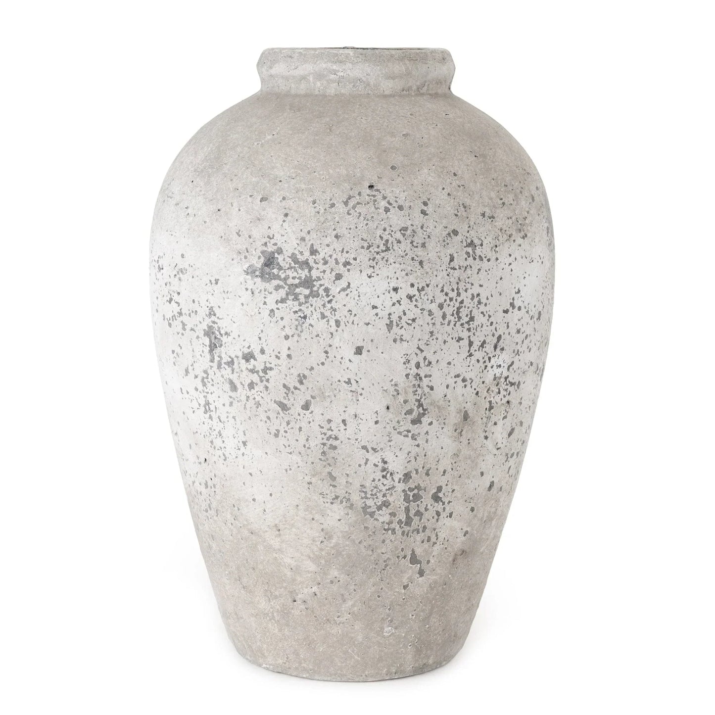 Rustic Home Large Urn Vase 45cm - Stone
