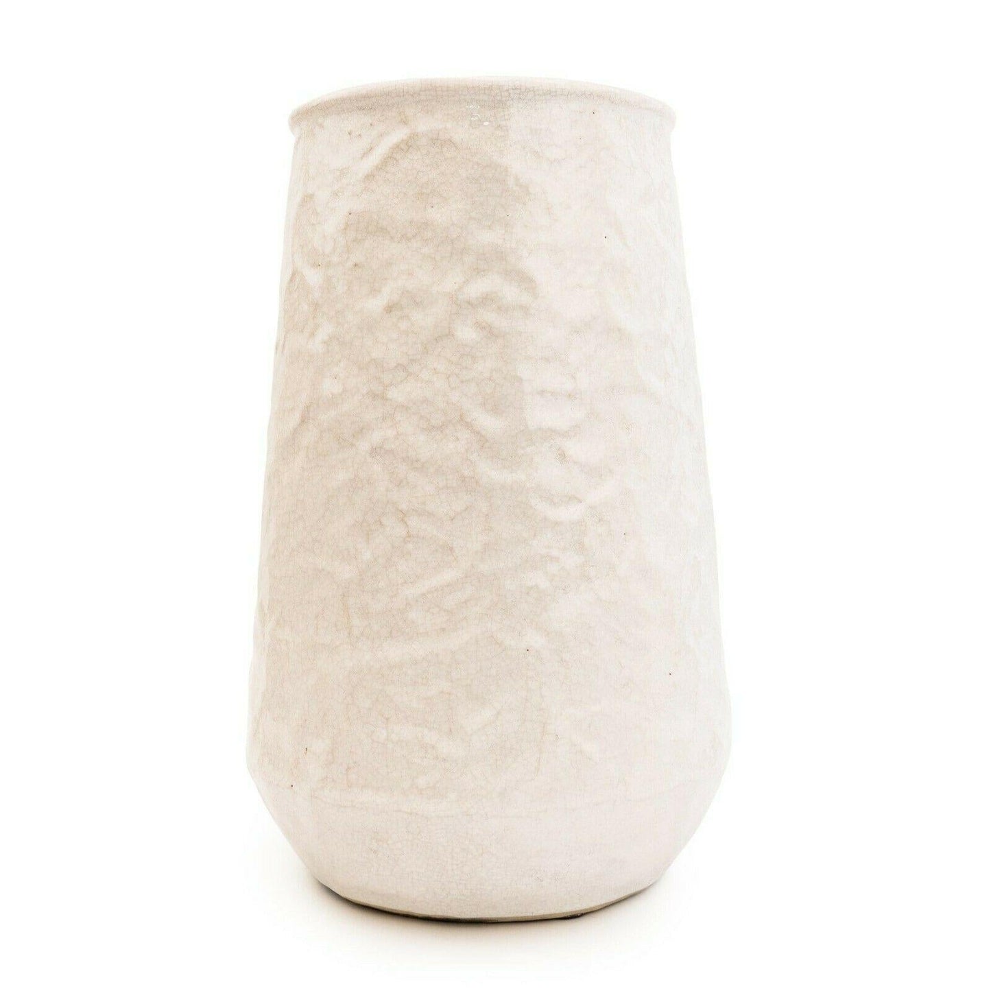 Holly Large Cream Conical Vase 34.5cm