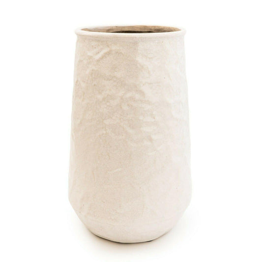 Holly Large Cream Conical Vase 34.5cm