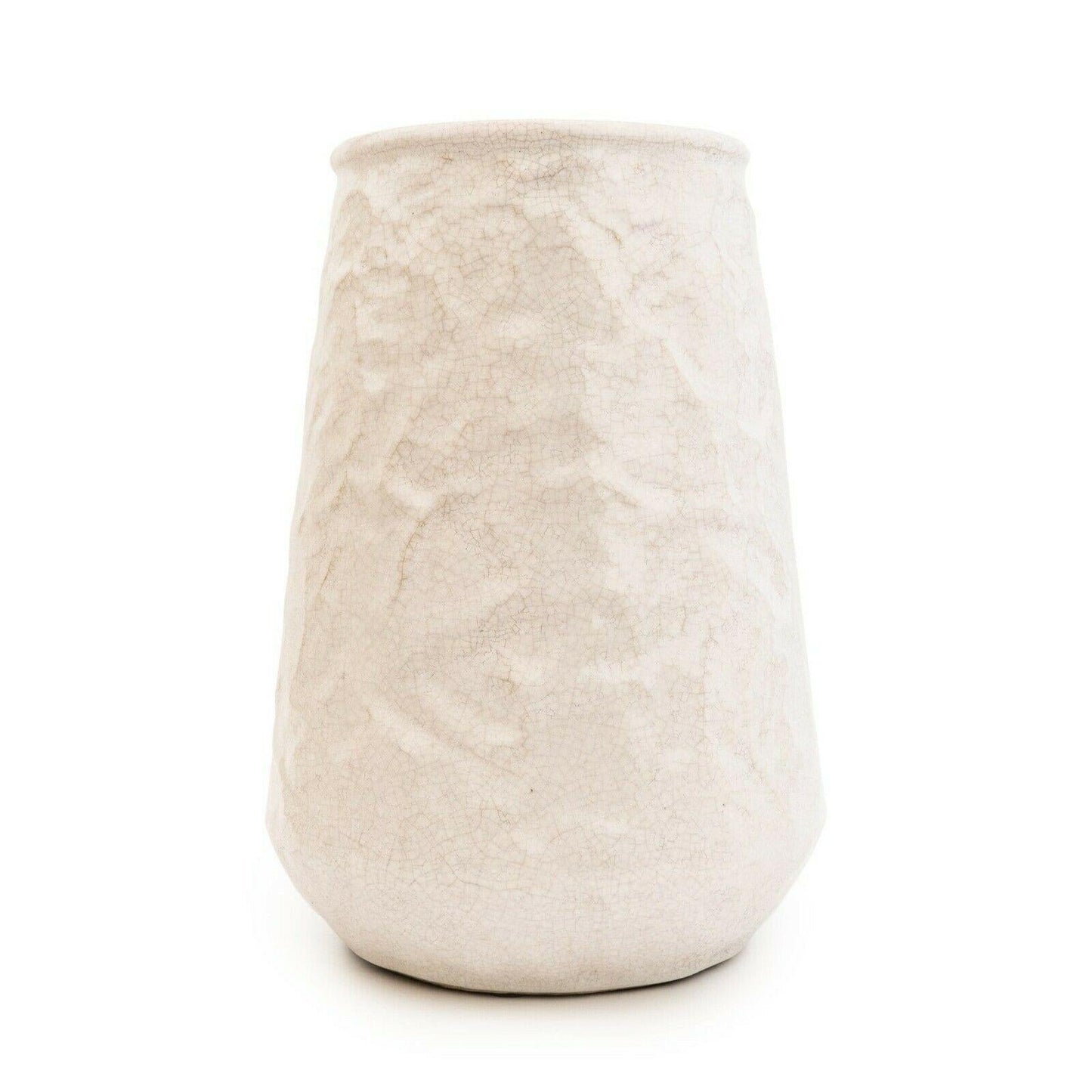 Holly Medium Cream Conical Vase 28cm