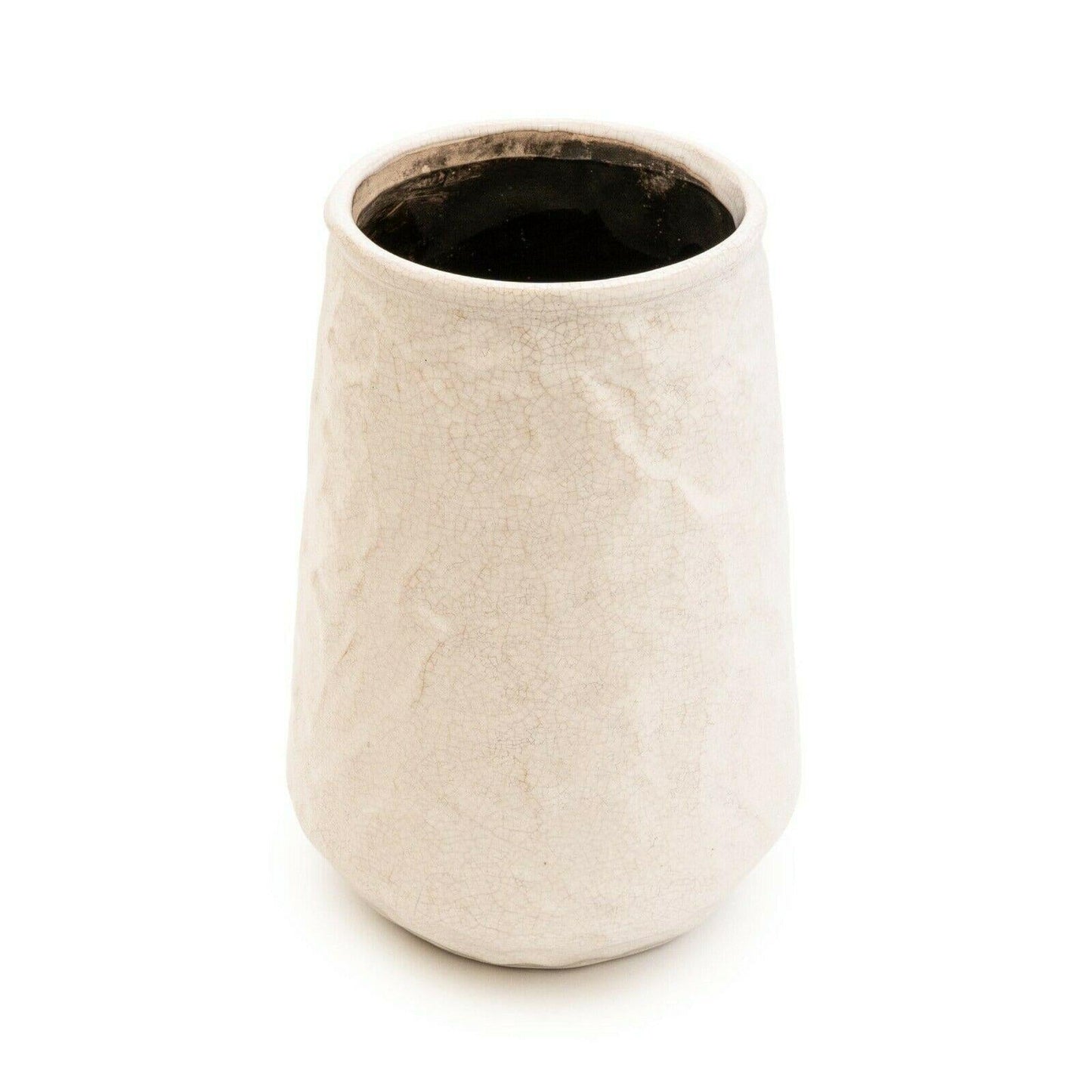 Holly Medium Cream Conical Vase 28cm