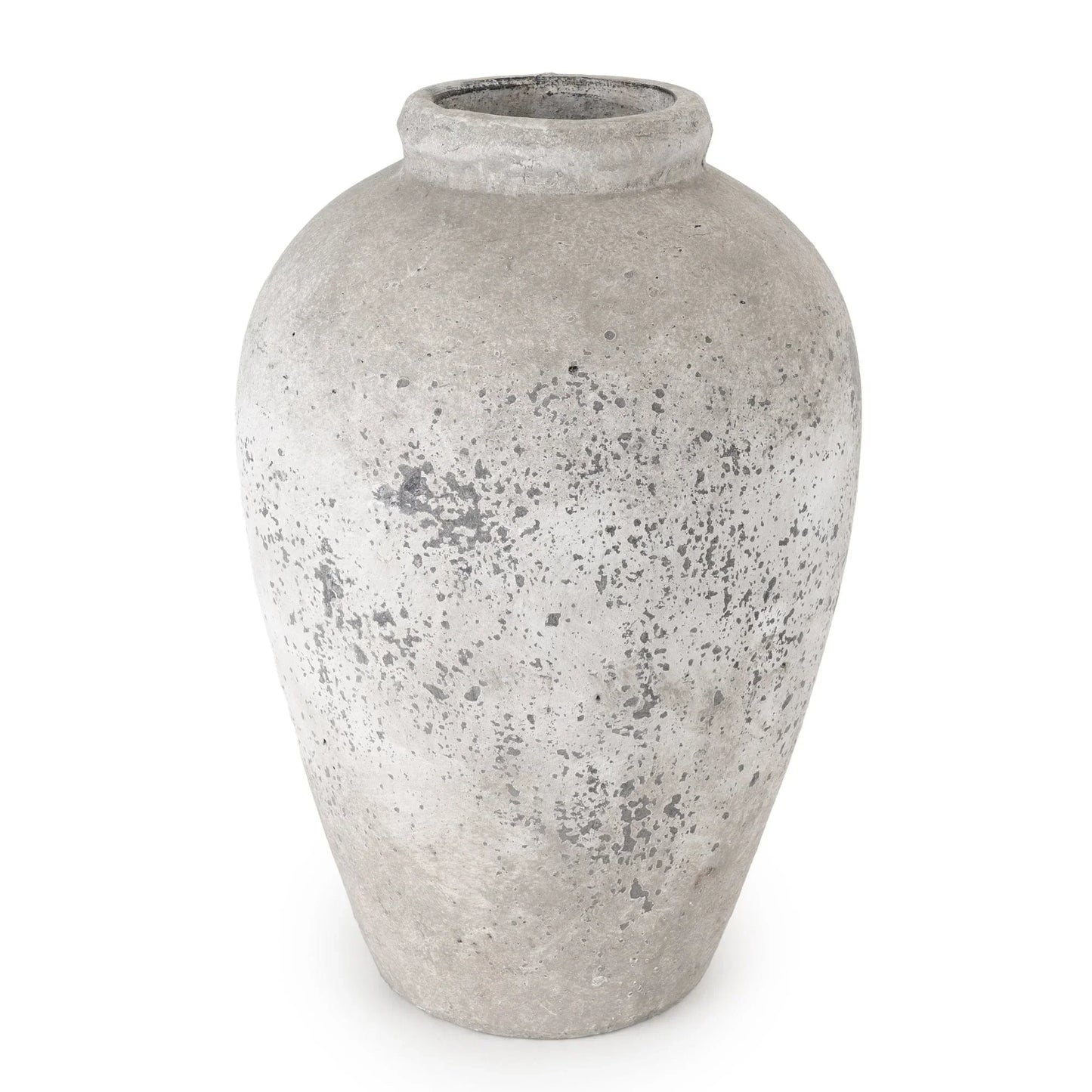 Rustic Home Large Urn Vase 45cm - Stone
