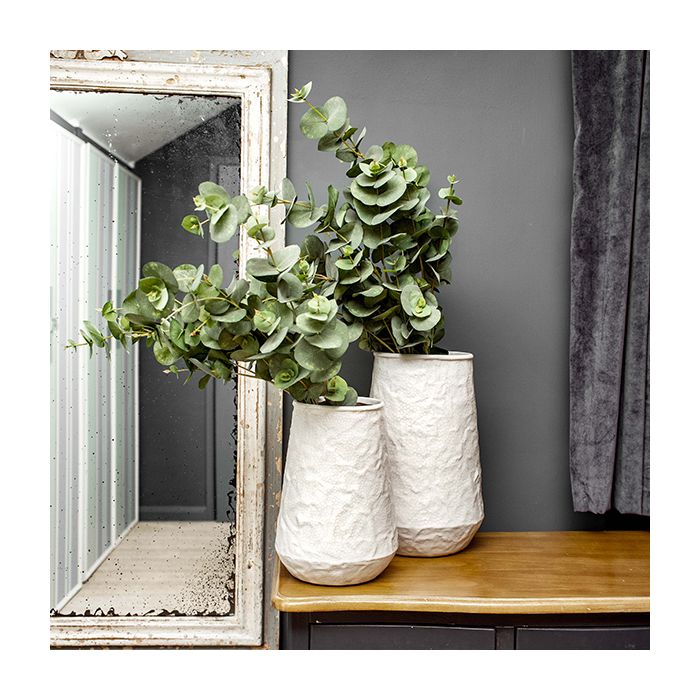 Holly Large Cream Conical Vase 34.5cm